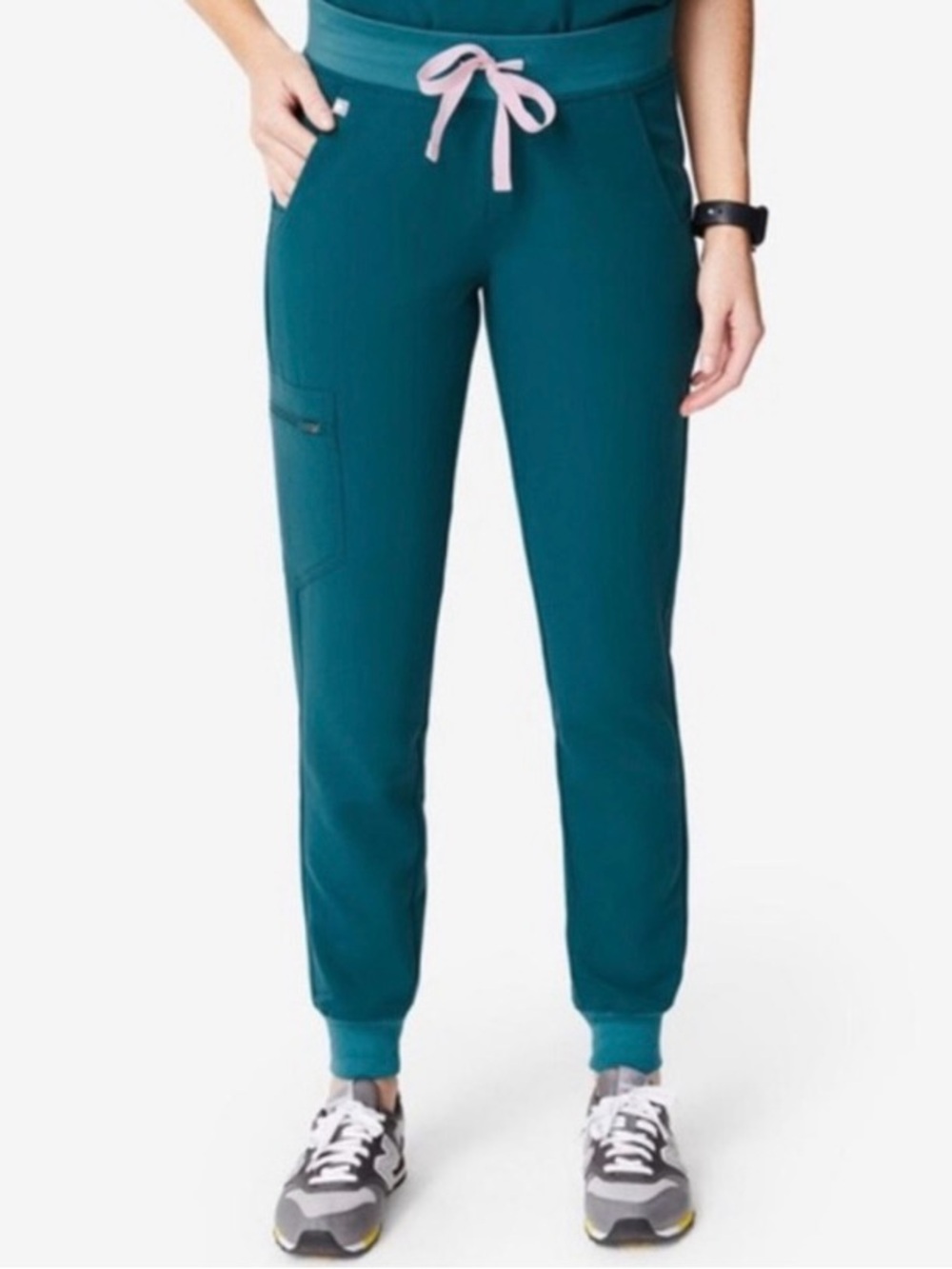 FIGS Zamora Jogger Scrub Pant in Caribbean Blue - S